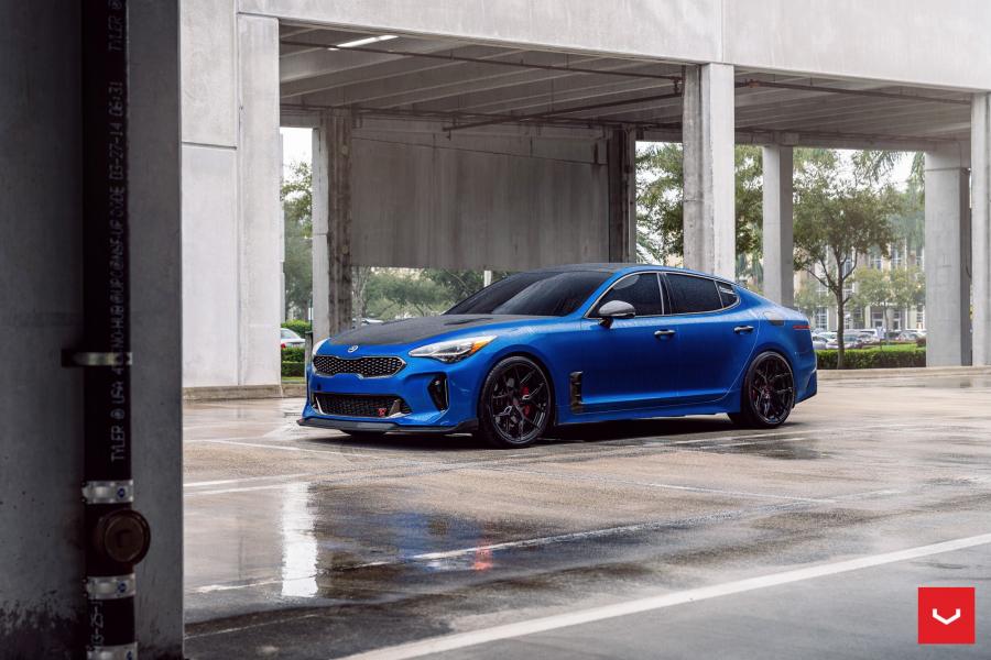  Kia Stinger GT on Vossen Wheels (HF-5) 2020 года  (фото 2 из 14)